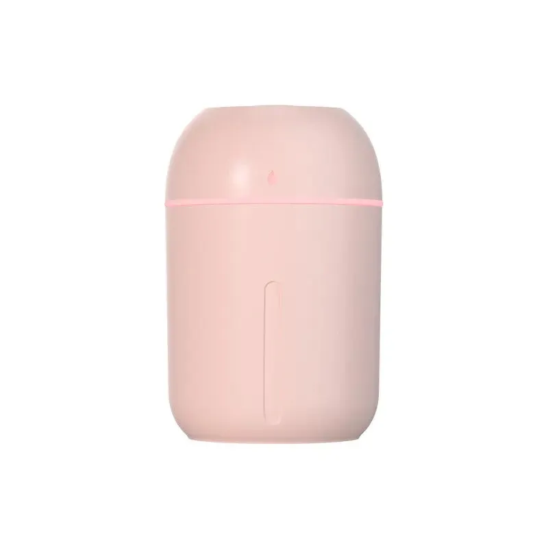 330ml Usb Portable Cool Mist Air Humidifier with Led for Car Home Office Yoga Essential Oil Aroma Diffuser