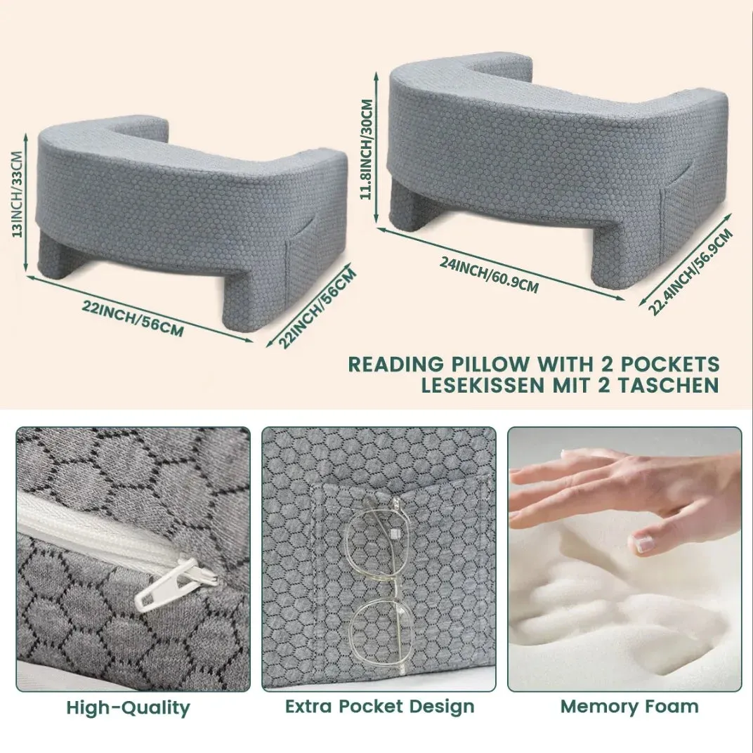 Arm Rest Lap Desk Pillow