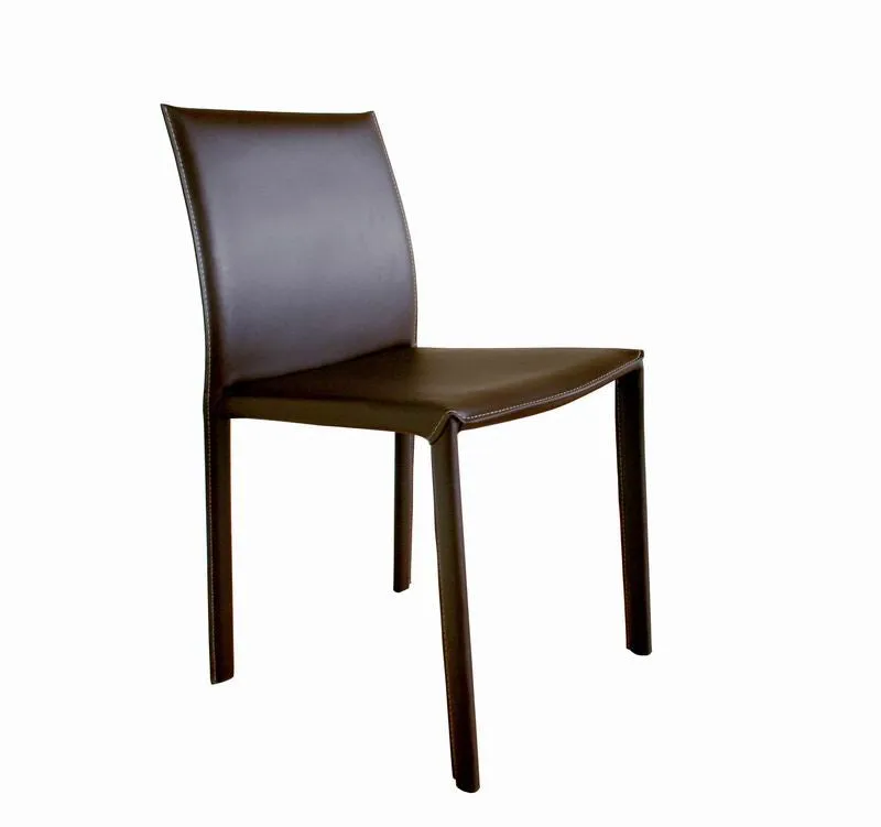 Baxton Studio Burridge Leather Dining Chair