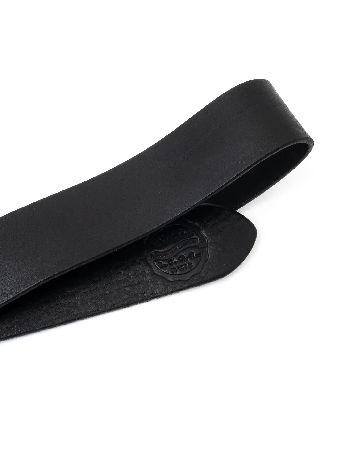 Belt Skull Logo Black