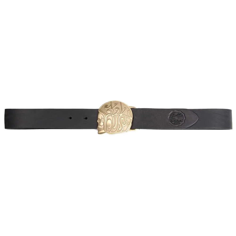 Belt Skull Logo Black