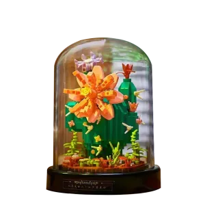 Cactus Flowerr-DIY Luminous Building Box