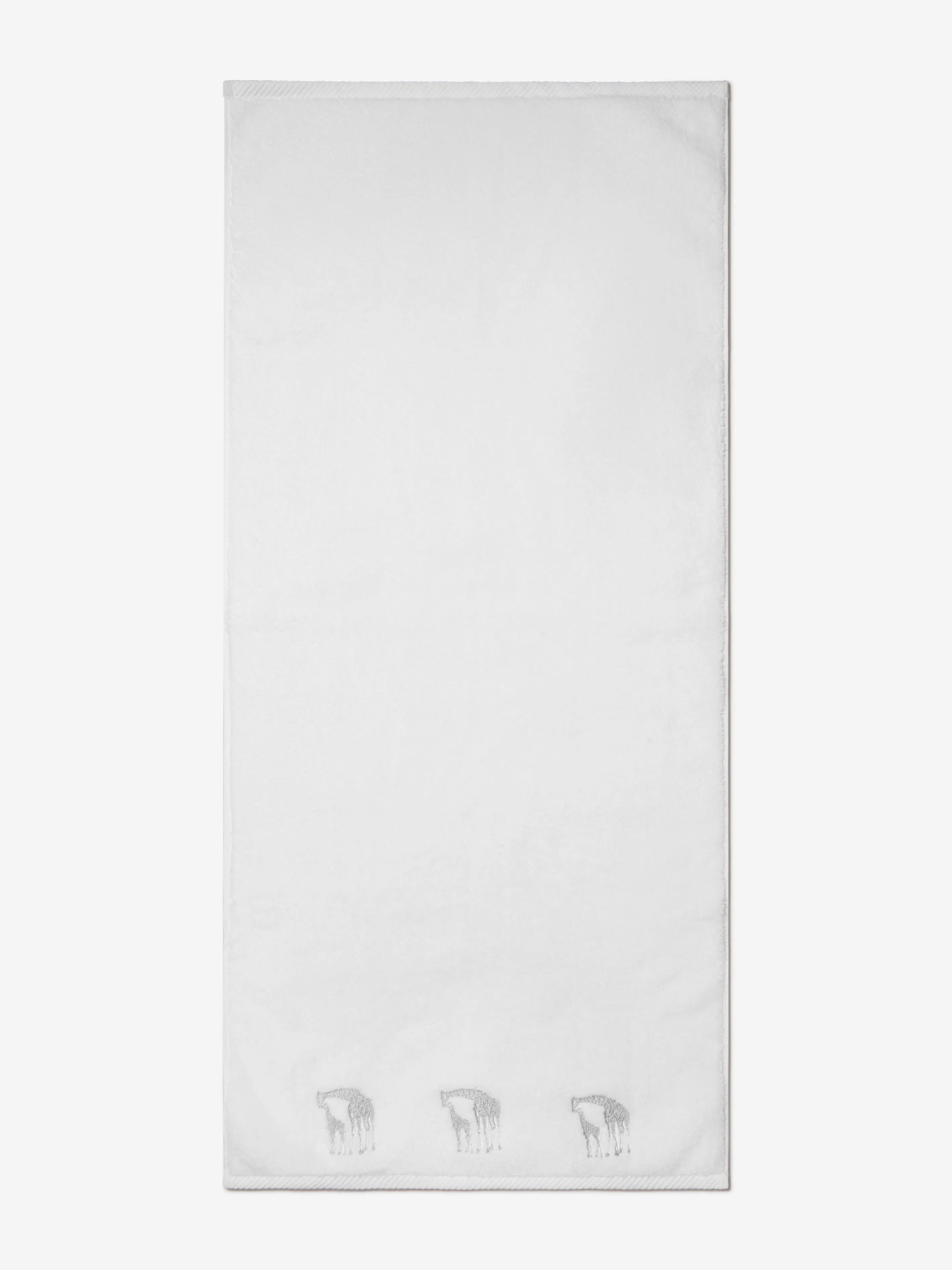 Cotton and Company Unisex Organic Cotton Muslin And Cotton Giraffe Towel Set