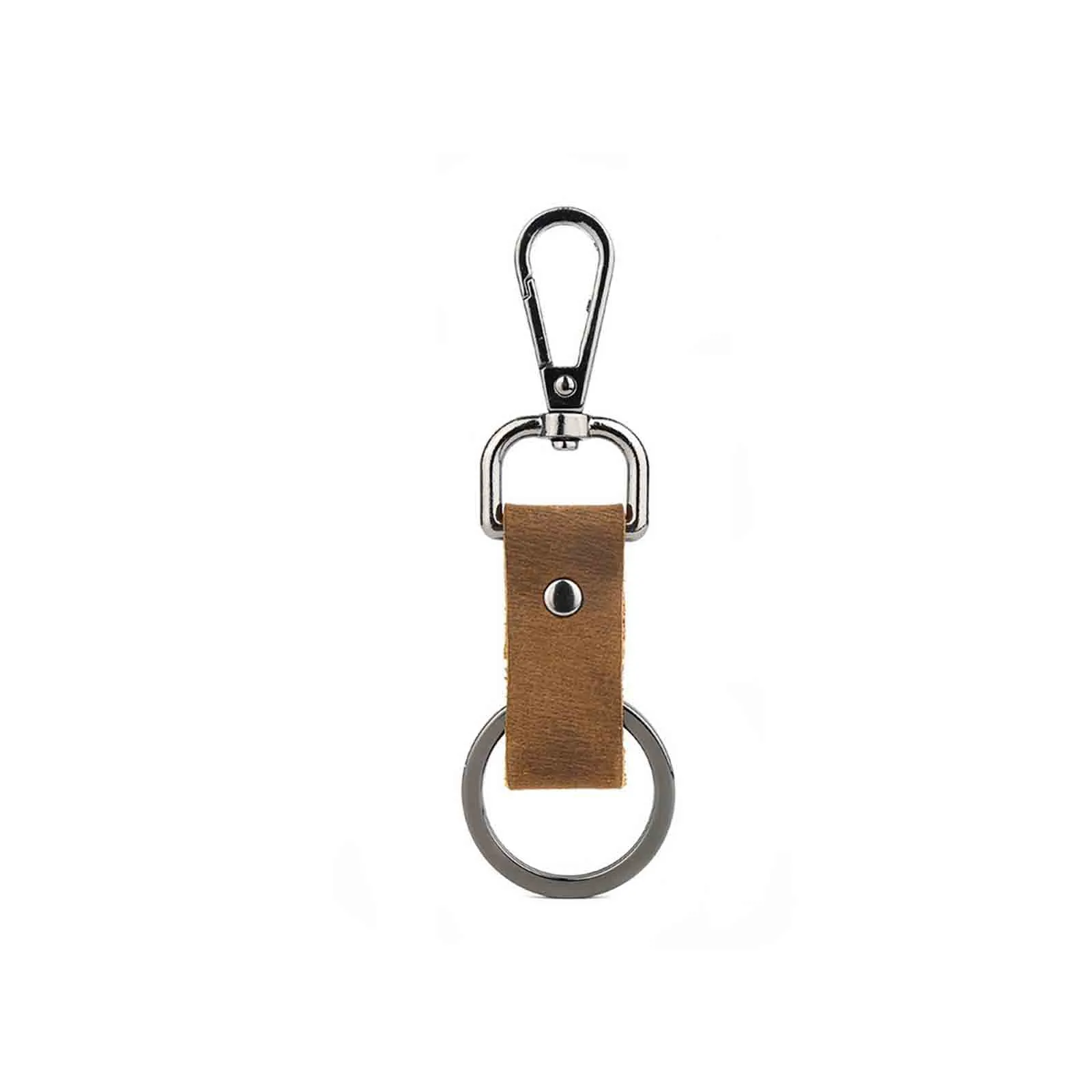 Crazy Horse Leather Key Ring