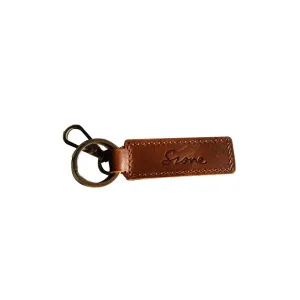 Crazy Horse Leather Key Ring