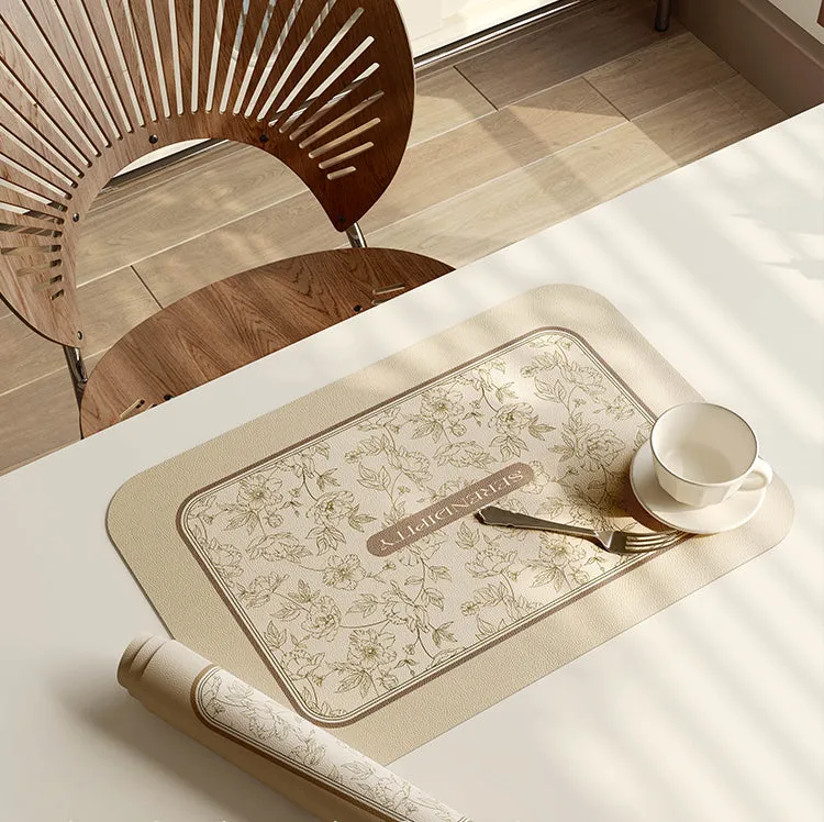 Floral Pattern Placemat