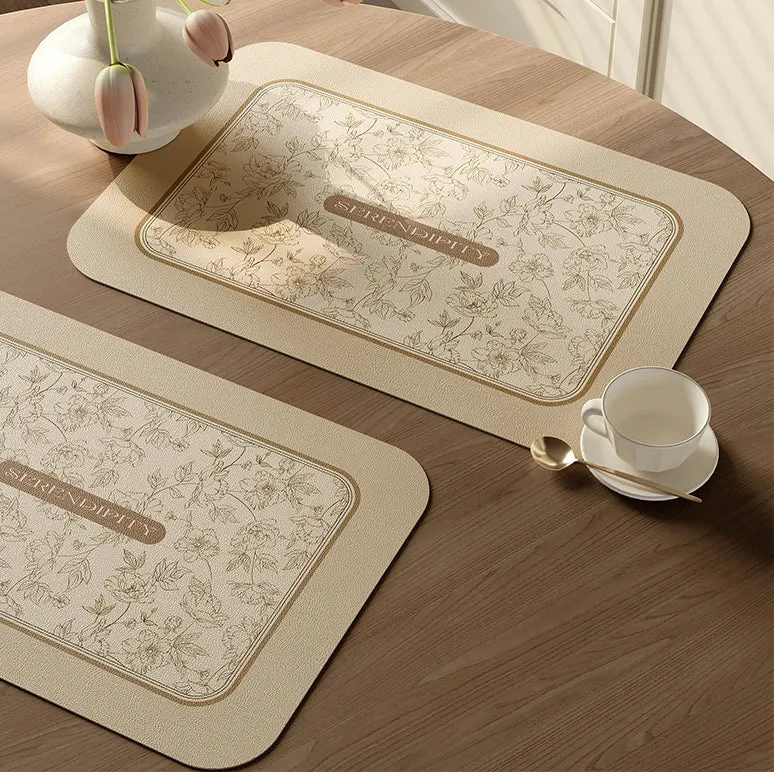 Floral Pattern Placemat