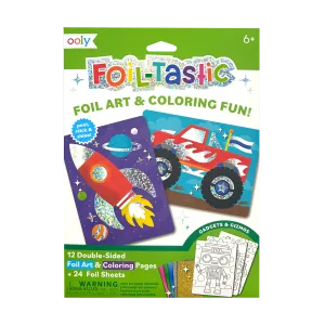 Foil-tastic Foil Art & Coloring Set - Gadgets & Gizmos