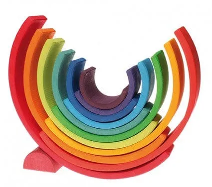 Grimms Large 12 Piece Rainbow