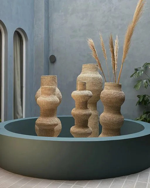 Hand-Woven Palm Sculptures