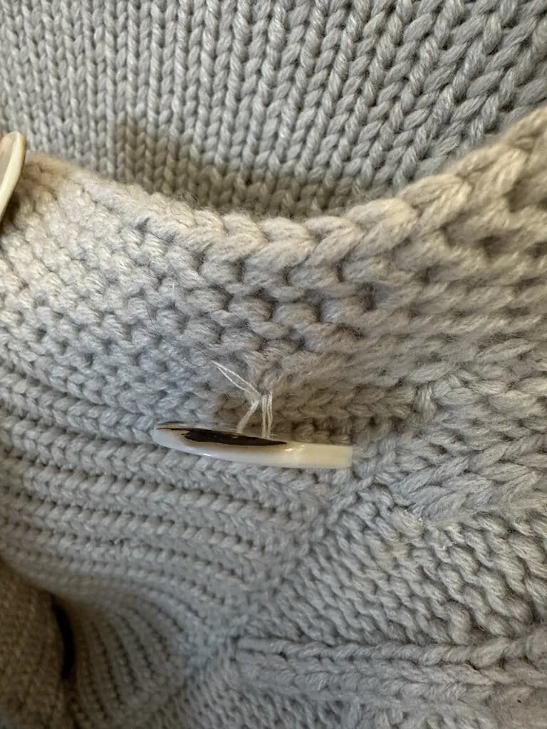 Imma Button Front Cashmere Cardigan as is - Size Medium