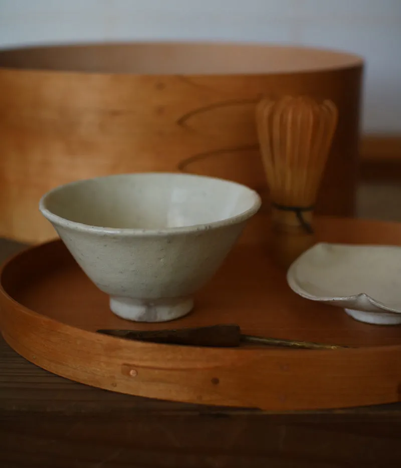 Kohiki White Pottery Bowl