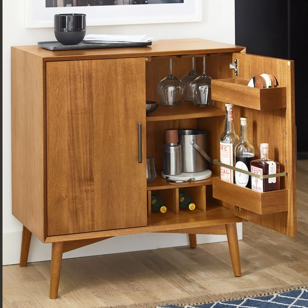 Mid Century Bar Cabinet