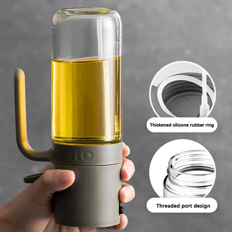 Oil Spray Bottle  with High Borosilicate Glass