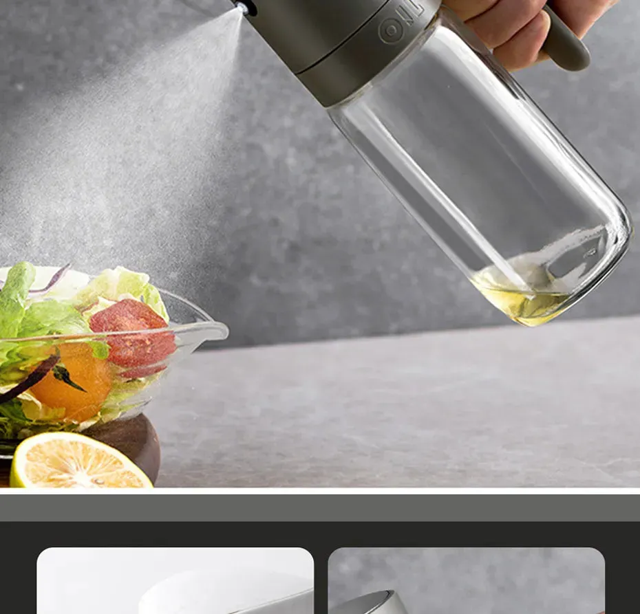 Oil Spray Bottle  with High Borosilicate Glass