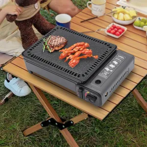 Portable BBQ Grill Short and Eye Catching Suitable for Camping Outdoor Cooking Needs Butane Gas Stove