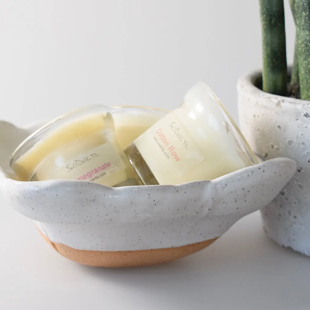 Square Snack Bowl Simply White