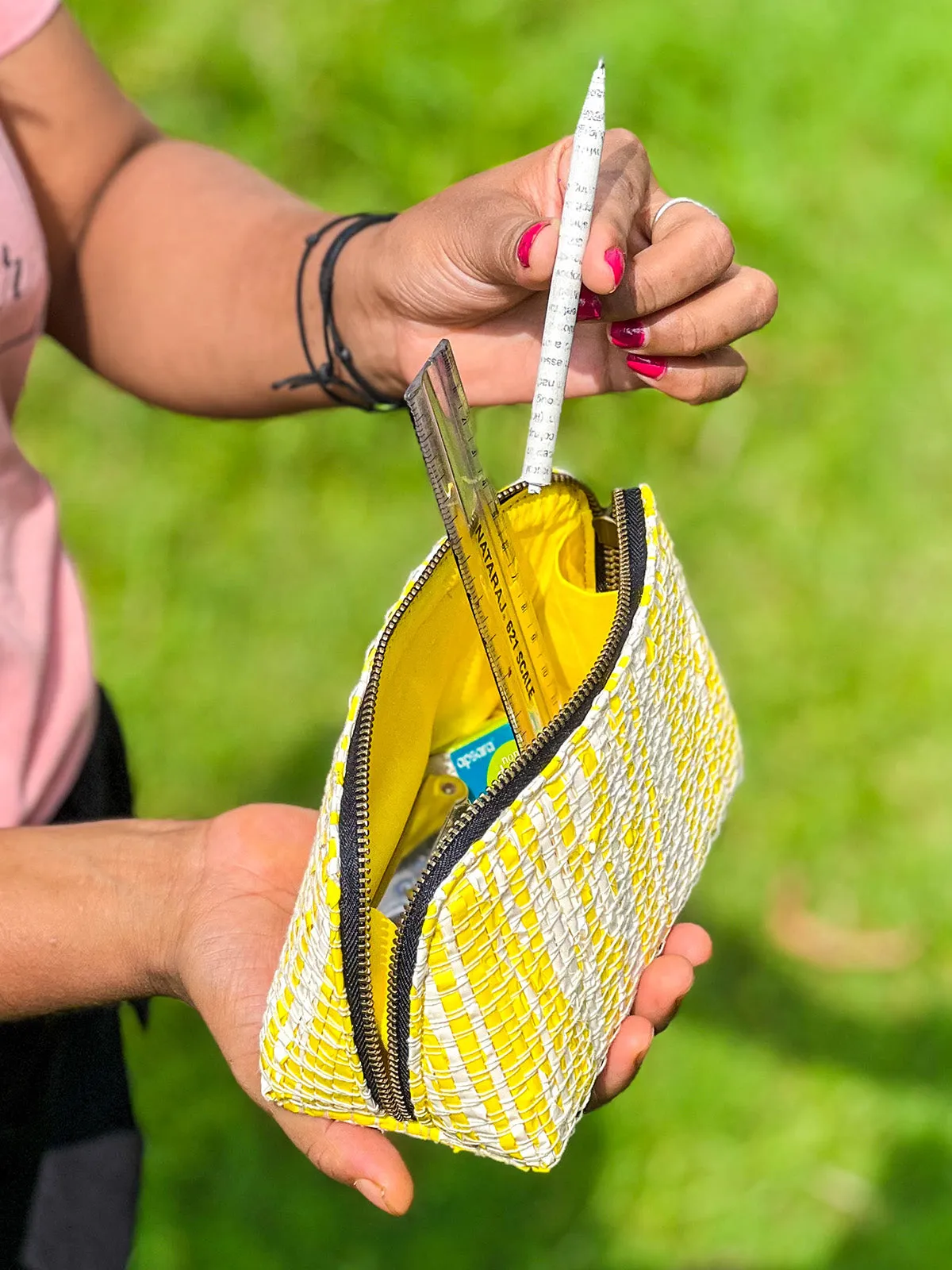 Vibrant Organizer Zip Bag