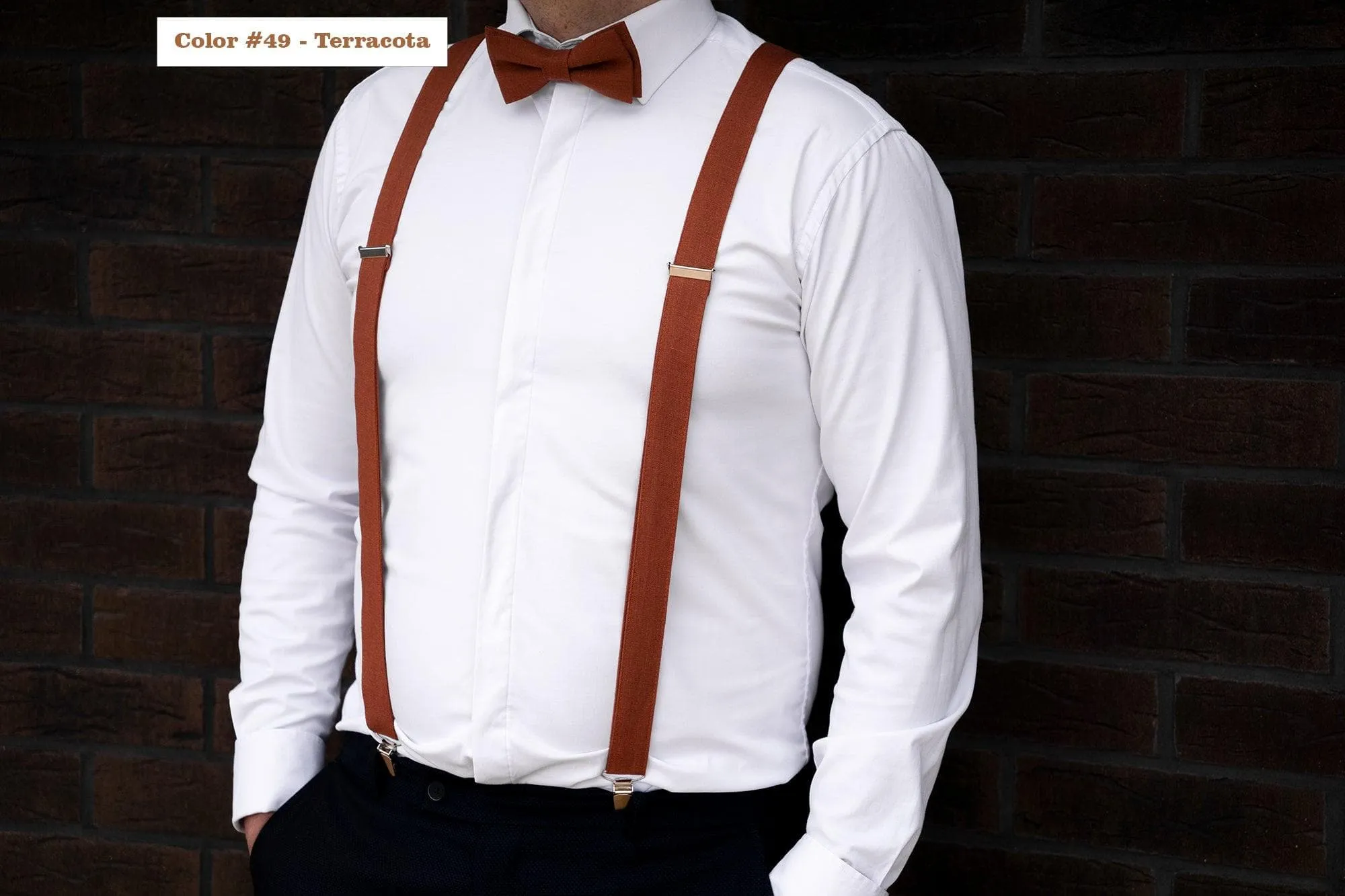 Violet bow tie for weddings | mens tie